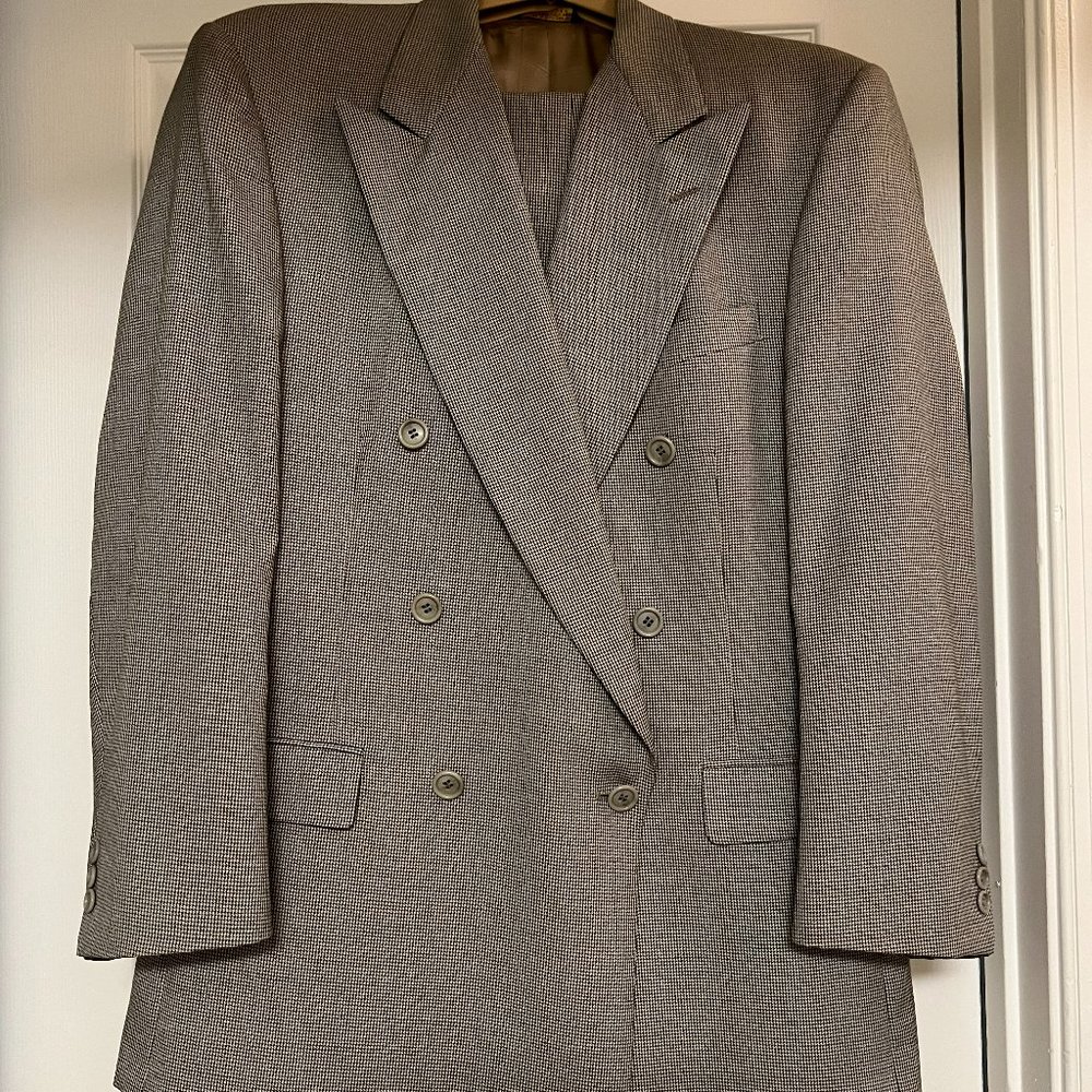Men Double Breasted Suit